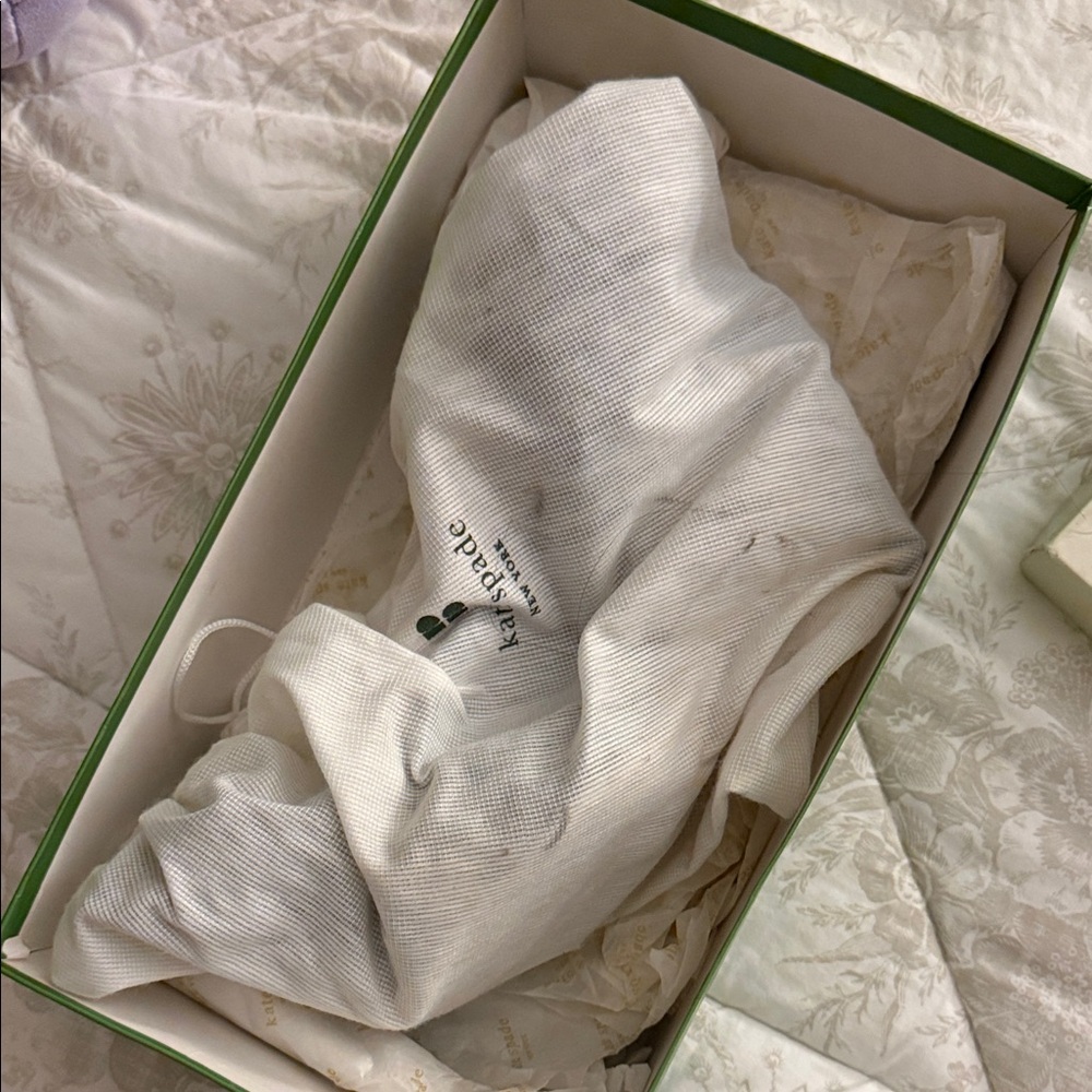 Kate Spade White Dust Bag